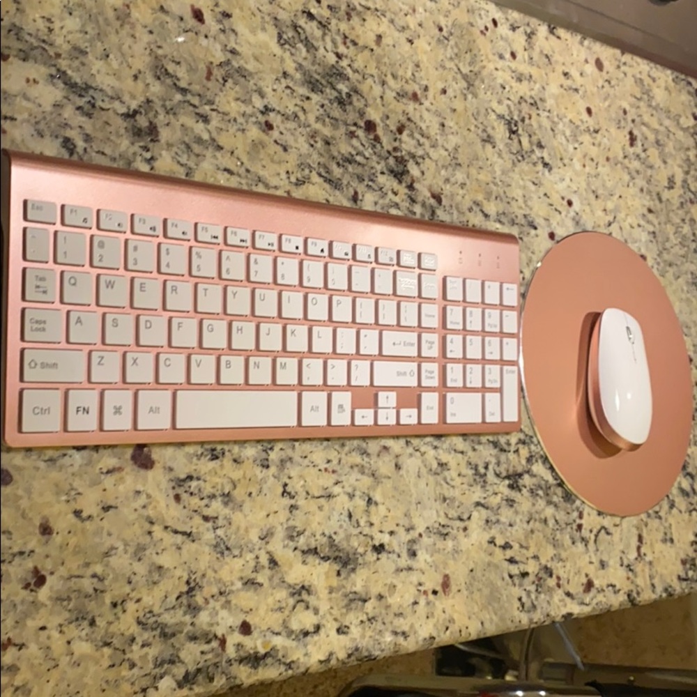 Key board , mouse and mouse pad